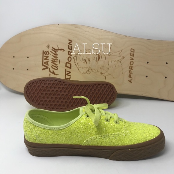 VANS Authentic Ice Cream Glitter Yellow W AUTHENT - Picture 3 of 7